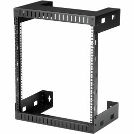 StarTech.com 2-Post 12U Heavy-Duty Wall-Mount Network Rack, 19