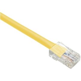 6 FOOT UNC GROUP CORE CAT5E PATCH CABLE, NON BOOTED, UTP, YELLOW, 6FT, UNSHIELDE