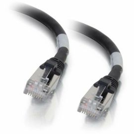 C2G 7ft Cat6 Snagless Shielded (STP) Ethernet Cable - Cat6 Network Patch Cable - PoE - Black