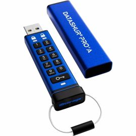 256GB DATASHUR PRO+A FIPS 140-3 SECURE PIN PROTECTED USB DRIVE-TAA