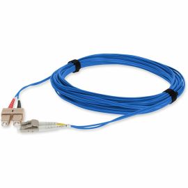 LC/SC M/M PATCH CBL 10M BLUE OM4 RISER FIBER