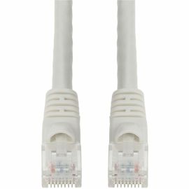 ADDON 24FT WHITE CAT 6 PVC ETHERNET CABLE SNAGLESS BUBBLE BOOT RJ-45 M/M