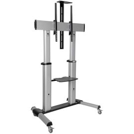 Eaton Tripp Lite Series Heavy-Duty Rolling TV Stand, Height Adjustable, 60