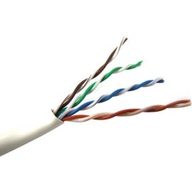 1000FT WHITE CAT5E PLENUM 350MHZ UTP CMP