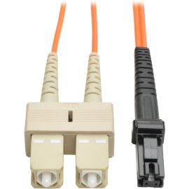 Eaton Tripp Lite Series Duplex Multimode 62.5/125 Fiber Patch Cable (MTRJ/SC), 5M (16 ft.)
