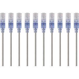 SLIM CAT6A CABLE - 10PK_ 10FT BULE
