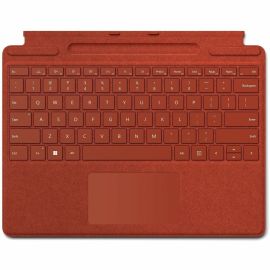 SURFACE PRO POPPY RED SIGNATURE KEYBOARD + BLACK SLIM PEN 2 BNDL