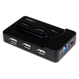 StarTech.com 6 Port USB 3.0 / USB 2.0 Combo Hub with 2A Charging Port 