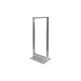 Rack Solutions 24U 2Post Rack with 12-24 Holes (Clear)