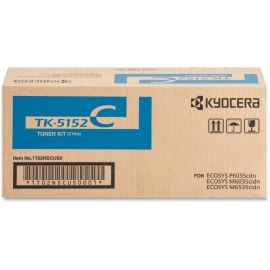 KYOCERA TK-5152C CYAN TONER CARTRIDGE FOR USE IN ECOSYS M6035CIDN M6535CIDN P60