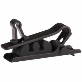 MICROPHONE CLIP (SINGLE) (3 PC., BLACK)