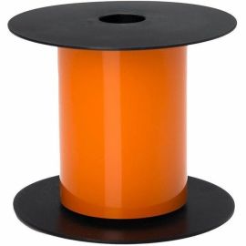 4IN WIDE TT CONTINUOUS MAGNETIC ORANGE LABEL (USE BMSLPR03XX INK RIBBONS),5INOD/