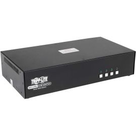Tripp Lite by Eaton Secure KVM Switch 4-Port HDMI to DisplayPort Dual Monitor 4K NIAP PP3.0 Certified Audio CAC TAA