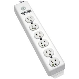 Tripp Lite by Eaton Safe-IT Medical-Grade Power Strip UL 1363 6x Hospital-Grade Outlets Antimicrobial 1.5 ft. (0.45 m) Cord