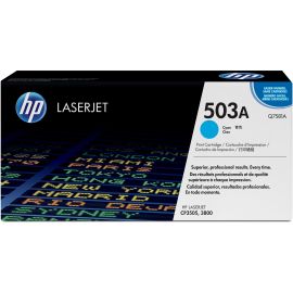 CYAN TONER CARTRIDGE FOR COLOR LASERJET 3800 CP3505 6K PAGE YIELD