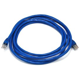 CAT6A 24AWG STP CABLE_ 10FT BLUE