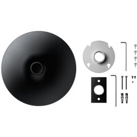 POLE MOUNT KIT, ROUND, WHITE COVER