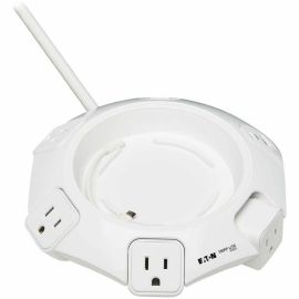 Tripp Lite by Eaton Conference Power Surge Protector - 4 NEMA 5-15R Outlets USB-C & 3 USB-A Ports Micro-USB 8 ft. Cord
