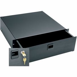 Middle Atlantic D3LK 3-Space Rackmount Drawer with Keylock