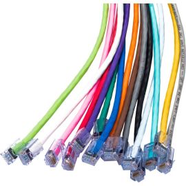 SLIMLINE CAT.6 NETWORK CABLE - 3 FT CATEGORY 6 NETWORK CABLE FOR NETWORK DEVICE