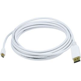 MINI DISPLAYPORT TO DISPLAYPORT-WHITE15F