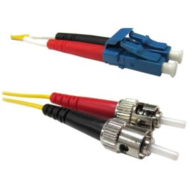 6X 10 METER, SINGLE MODE FIBRE CABLES (ST TO LC.)