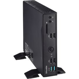 Shuttle XPC slim DS10U Barebone System - Slim PC - Intel Celeron 4205U 1.80 GHz