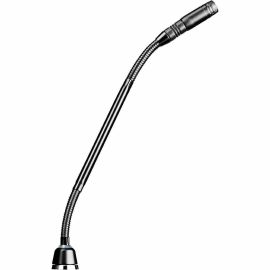 MINATURE GOOSENECK MICROPHONE, BI-COLOR LED INDICATOR, LENGTH 25.4 CM (10), WITH