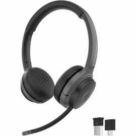 MORPHEUS 360 ADVANTAGE STEREO WIRELESS HEADSET WITH DETACHABLE BOOM MICROPHONE-B
