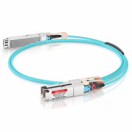 200GBASE QSFP-DD TO 2 X 100GBASE QSFP28 ACTIVE OPTICAL CABLE ARISTA COMPATIBLE T
