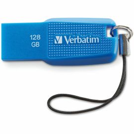 Verbatim 128GB Ergo USB 3.0 Flash Drive - Blue