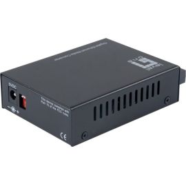 RJ45 TO SC GIGABIT MEDIA CONVERTER, SINGLE-MODE FIBER, 1310NM, 20KM