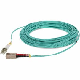 LC/SC M/M PATCH CBL 16M AQUA OM4 RISER FIBER