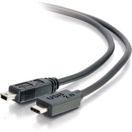 THIS USB 2.0 USB-C TO USB-MINI B CABLE IS THE PERFECT SOLUTION FOR CONNECTING A