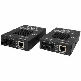 100BASE-TX RJ-45 TO 100BASE-FX, MM ST, W/ -SA POWER SUPPLY