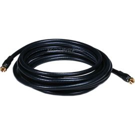 RG6 75OHM_COAX W F TYPE 15FT - BLACK