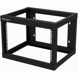 StarTech.com 2-Post 6U Heavy-Duty Wall-Mount Network Rack, 19
