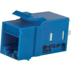 KT2 KEYSTONE CAT6 JACK BLUE