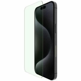 Belkin ScreenForce UltraGlass 2 Blue Light Filter Screen Protector for iPhone 15