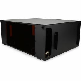 ADDON 19-INCH SLIDE-OUT VERTICAL-MOUNT PATCH PANEL 4U CHASSIS WITH 12 OPEN CASSE