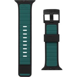 APPLE WATCH 49/45/44/42- BLACK-TURQ-R
