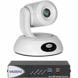 Vaddio RoboSHOT Elite Video Conferencing Camera - White - USB 3.0 - TAA Compliant