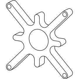 Ergotron 97-501 Mounting Adapter Kit for Flat Panel Display