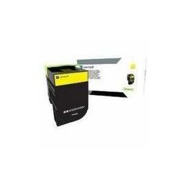 Lexmark Unison 800H4 Original High Yield Laser Toner Cartridge - Yellow Pack
