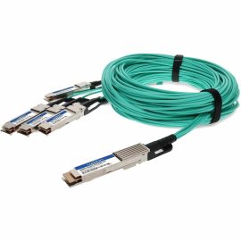 MSA AND TAA COMPLIANT DAC 400GBASE QSFP-DD/4XQSFP56 PAM-4 45M