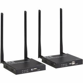 WIRELESS HDMI+USB KVM EXT KIT 4K 50M IR PASSBACK SSID