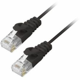 Comprehensive MicroFlex Pro AV/IT CAT6 Snagless Patch Cable Black 7ft