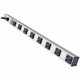 Tripp Lite by Eaton 8-Outlet Vertical Power Strip 120V 15A 15 ft. (4.57 m) Cord 5-15P 24 in.