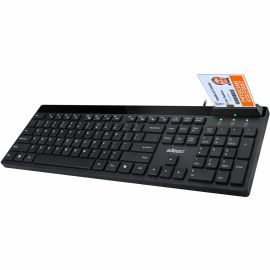 DESKTOP KEYBOARD W/SMART CARD READER