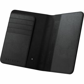 VEGAN-LEATHER FINDALL PASSPORT COVER (BLACK)